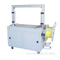 Máquina flejadora de papel de mesa, máquina flejadora automática de pp stape para la venta